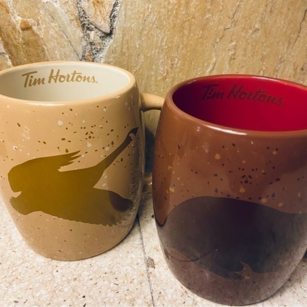 Tim Hortons 2016 vintage animal theme barrel mugs